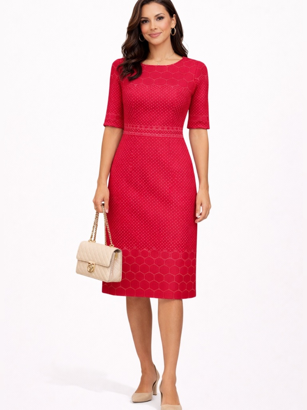 NWT Julia Jordan MIDI Dress 6